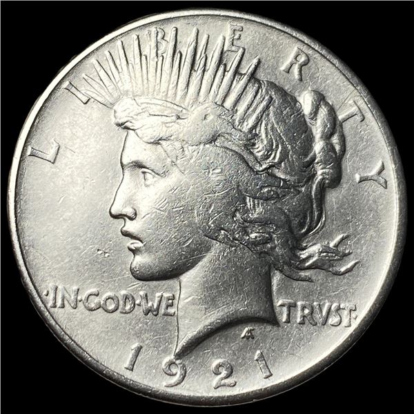 1921 Silver High Relief Peace Dollar UNCIRCULATED