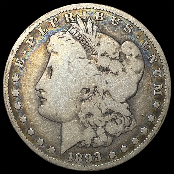1893-O Silver Morgan Dollar LIGHTLY  CIRCULATED