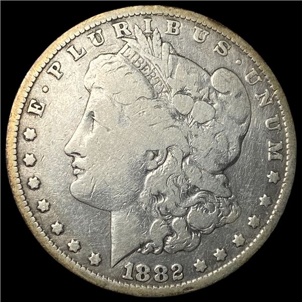 1882-O/S Morgan Silver Dollar CHOICE AU