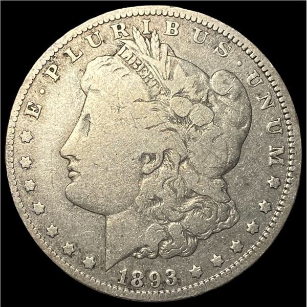 1893-O Silver Morgan Dollar LIGHTLY  CIRCULATED