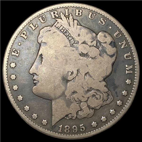 1895-S Silver Morgan Dollar LIGHTLY  CIRCULATED