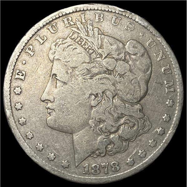1878-CC Silver Morgan Dollar LIGHTLY CIRCULATED