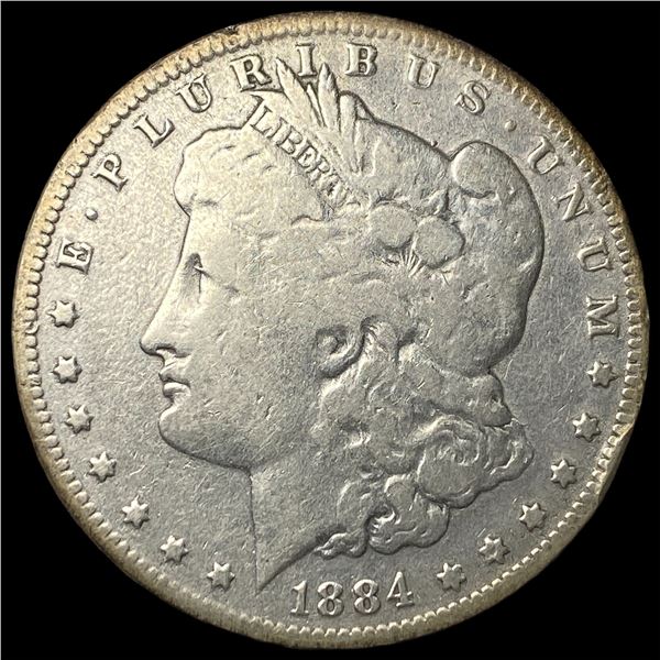 1884-S Morgan Silver Dollar LIGHTLY CIRCULATED