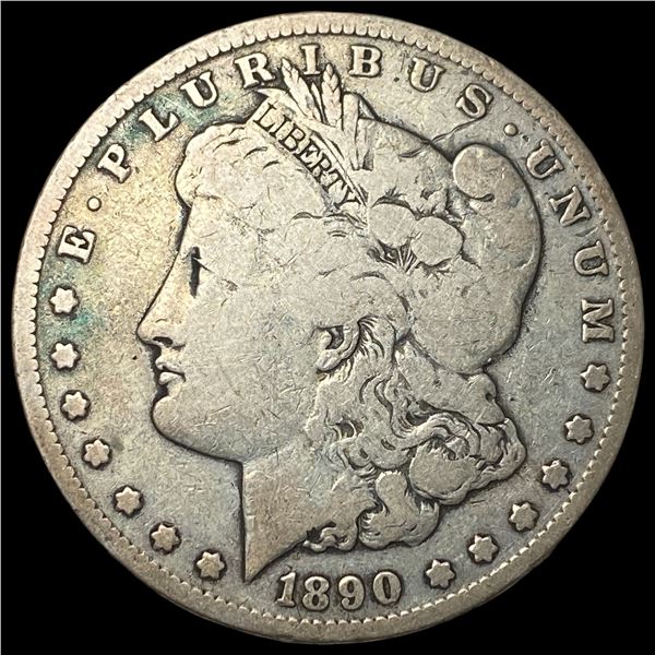 1890-CC Silver Morgan Dollar LIGHTLY CIRCULATED