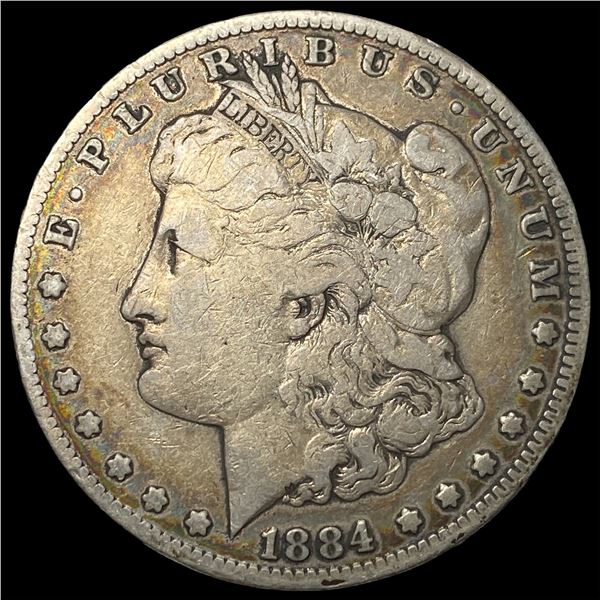 1884-CC Silver Morgan Dollar LIGHTLY  CIRCULATED