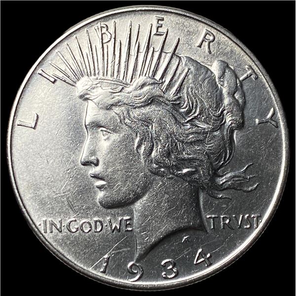 1934 Peace Silver Dollar CHOICE BU