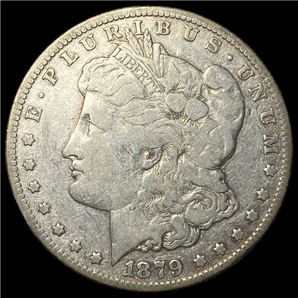 1879-S Silver Morgan Dollar LIGHTLY  CIRCULATED