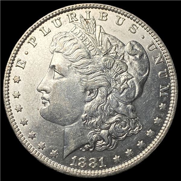 1881-O Silver Morgan Dollar GEM BU