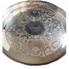 Image 6 : Silver Plate Trays, Servingware, and Carving Set