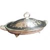 Image 8 : Mariboro Silver Plate on Copper Serving Set, Made in Canada