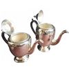 Image 5 : Silver Plated Tea Set With Chafing Dish and Serving Utensils