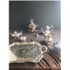 Image 1 : Silver-Plated 7-Piece Tea and Coffee Service Set with Tray