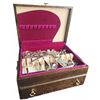 Image 1 : 1847 Rogers Bros. IS Flair Silverplate Flatware Set with Box