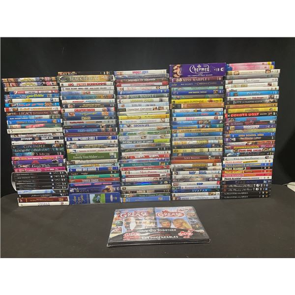 100+ DVD Movies and TV Series