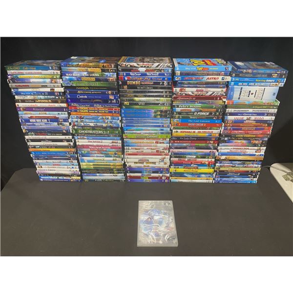 Large Assorted Lot of 85 Family and Animation DVDs