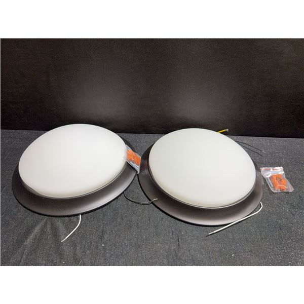Commercial Electric LED Ceiling Flush Mounts HB1022A-34-T9P