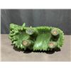 Image 9 : Three Real Jade Muskox Figures with Heavy Stone Base