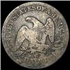 Image 2 : 1863-S Silver Seated Liberty Half Dollar  LIGHTLY CIRCULATED