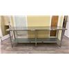Image 1 : OMEGA STAINLESS STEEL COMMERCIAL PREPARATION TABLE APPROX 96"L X 24"D X 35"H