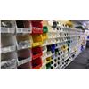 Image 1 : LARGE GROUP OF ASSORTED SIZED ULINE STACKABLE STORAGE BINS