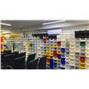Image 2 : LARGE GROUP OF ASSORTED SIZED ULINE STACKABLE STORAGE BINS