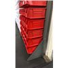 Image 3 : 5 SECTIONS OF GREY METAL ADJUSTABLE STORAGE BIN SHELVING WITH ASSORTED ULINE BINS- EACH SECTION