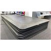 Image 3 : GROUP OF 8 BLACK ANTI FATIGUE FLOOR MATS, APPROX 60" X 24"