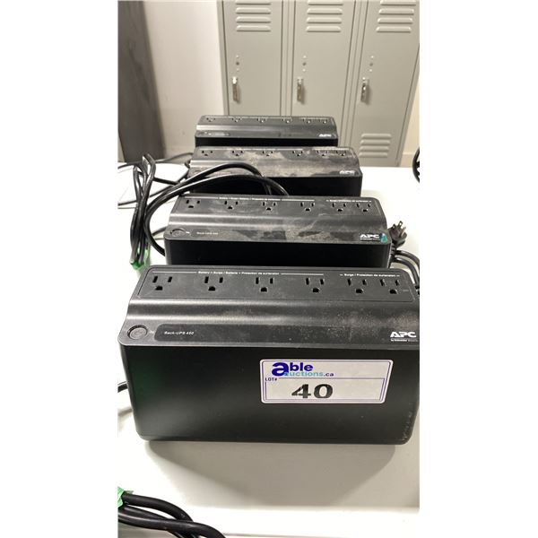 GROUP OF 4 APC BACK-UPS 450S