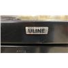 Image 4 : ULINE BLACK METAL 2 DOOR CABINET APPROX 36"W X 18"D X 42"H