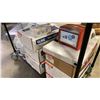 Image 6 : BLACK MOBILE METRO STYLE RACK WITH ASSORTED CLEANING PRODUCTS, TRASH BIN LINERS, NITRILE GLOVES,