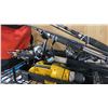 Image 4 : BLACK MOBILE METRO STYLE RACK WITH ASSORTED TOOL/HARDWARE CONTENTS