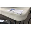 Image 3 : GROUP OF 3 ASSORTED PLASTIC FOLDING TABLES