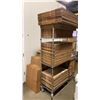 Image 1 : LARGE GROUP OF ASSORTED MOSTLY ULINE CORRUGATED CARDBOARD SHIPPING/STORAGE BOXES