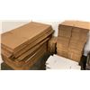 Image 4 : LARGE GROUP OF ASSORTED ULINE CORRUGATED CARDBOARD SHIPPING/STORAGE BOXES