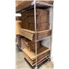 Image 1 : ULINE ADJUSTABLE MOBILE METRO STYLE SHELVING UNIT APPROX 72"L X 24"D X 69"H