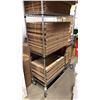 Image 1 : ULINE ADJUSTABLE MOBILE METRO STYLE SHELVING UNIT APPROX 48"L X 18"D X 69"H