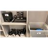 Image 4 : GROUP OF 5 ASSORTED COMPUTER MONITORS, VIEWSONIC MONITOR, COMPUTER SPEAKERS, MONITOR STANDS,