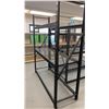 Image 1 : NIDEME WHALEN BLACK METAL HEAVY DUTY ADJUSTABLE SHELVING UNIT WITH MESH DECKING