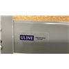Image 5 : 3 SECTIONS OF ULINE GREY METAL WOOD TOP ADJUSTABLE STORAGE SHELVING UNITS