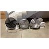 Image 1 : GROUP OF 5 ASSORTED FANS