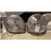Image 2 : GROUP OF 5 ASSORTED FANS