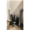 Image 2 : GROUP OF 6 ASSORTED FANS/HEATERS