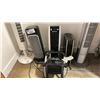 Image 3 : GROUP OF 6 ASSORTED FANS/HEATERS