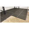 Image 2 : 2 SECTIONS OF BLACK METAL HEAVY DUTY ADJUSTABLE SHELVING WITH MESH DECKING