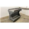 Image 1 : AKRO-MILS GREY MOBILE UTILITY CART WITH FOLD DOWN SIDES APPROX 454"L X 24"D X 35"H