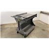 Image 3 : AKRO-MILS GREY MOBILE UTILITY CART WITH FOLD DOWN SIDES APPROX 454"L X 24"D X 35"H