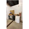 Image 1 : LARGE GROUP OF ASSORTED ITEMS- WOODEN TABLE, WHITEBOARD, CANNABIS PACKAGING BAGS, INTERLOCKING