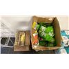 Image 2 : LARGE GROUP OF ASSORTED CANNABIS PACKAGING BAGS, SMALL WHITE DESK, FOLDING CHAIR, COOLER, NO