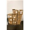 Image 5 : LARGE GROUP OF ASSORTED CANNABIS PACKAGING BAGS, SMALL WHITE DESK, FOLDING CHAIR, COOLER, NO