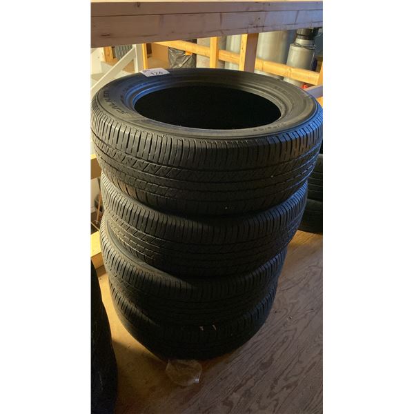 SET OF 4 FALKEN M+S TIRES 225/60R18 100H